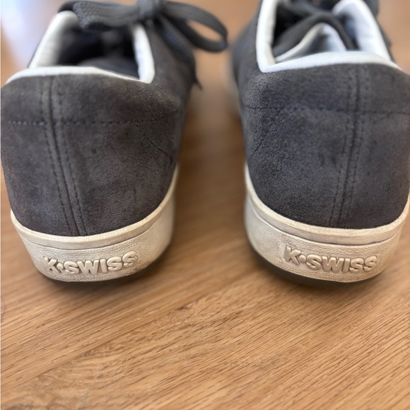 KSwiss Gray Suede Men's Sneakers trainers. 12 - Picture 8 of 8